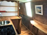 Galley shelving